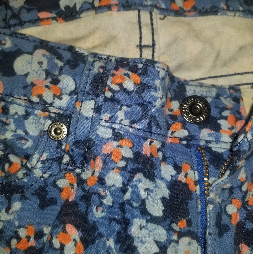 Levi's Junior's Floral Patterned Skinny Jeans